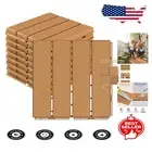 9PCS 12"x12" Waterproof Interlocking Deck Tiles for Stylish Outdoor Spaces