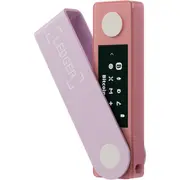Ledger Nano X Crypto Hardware Wallet (Pastel Pink)