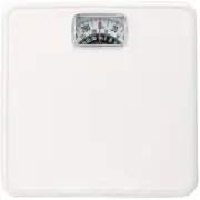 Taylor Precision Products White Square Mechanical Bath Scale