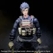 NEW Premium 1/18 Zack Fair Cool Man Head Sculpt Soldier Head For 3.75" Figure