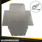 FIT FOR 2008-2014 POLARIS RZR RZR-S RZR XC 3/16" ALUMINUM SKID PLATE HEAVY DUTY