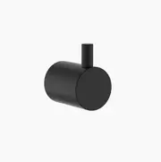 Clark Round Robe Hook - Matte Black