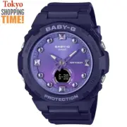 CASIO BABY-G BGA-320-2AJF Blue Color Analog Digital World Time Women Watch NEW