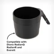 Diono Radian & Everett XL Cup Holder - Black