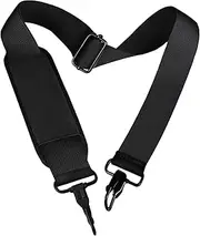 [AREYLO] Shoulder Strap, Durable 55" Universal Replacement Laptop Shoulder Strap, Adjustable Comfortable Belt with Metal Hooks