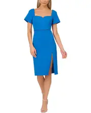 Adrianna by Adrianna Papell Eve Crepe Sheath Dress