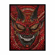 Devil Framed Print Fine Art Poster Print