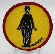 Charlie Chaplin Patch Actor Comedian Composer Humor Comedy Vintage NOS 70'