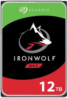 Seagate ST12000VN0008 12TB IronWolf 3.5" 7200RPM 256MB SATA3 NAS Hard Drive