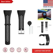 Customizable Silicone Wristband for Polar M400/Polar M430 - Skin-Friendly Design