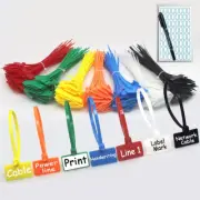 NICE PURCHASE 250Pcs 6 Inch Wire Zip Ties Self-Locking Plastic Nylon Cable Ties