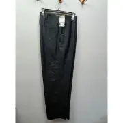 Kenneth Cole Reaction Dress Pants Men's 33x32 navy stripe Pockets NEW