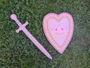 Child Eva Princess Sword And Shield Set Type2