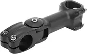 31.8x30mm Bicycle Angle Adjustable Handlebar Stem Riser Aluminium Alloy Sturdy Hollow Design for Most Road Bikes Fixed Gear Bikes Mountain Bikes