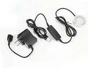 USB Adjustable Microscope Ring Light with Power Adapter