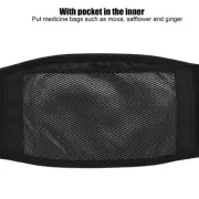 Heating Back Belt 3 Temperatures Lower Back Vibration Massage Pain Relief Ho NEY