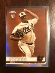 JOSH ROGERS 2019 TOPPS CHROME ROOKIE #121 SEPIA REFRACTOR RC