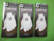 Lot 3 New Footjoy Mens Contour FLX golf gloves. Size XL