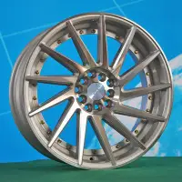 在飛比找Yahoo!奇摩拍賣優惠-類 VOSSEN CVT 18吋鉚釘款 HRV GOLF 4