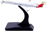 Pre-Built Model Aircraft 9CM 1/400 Scale Miniature Model Collectible Airplane for Iberia CRJ-1000 EC-MVZ Metal Aircraft Replica Miniature Airplane Model