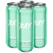 Ray Lemon & Lime Hard Seltzer Can 330mL