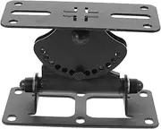 Wall Mounting Speaker Stand Rotatable Bracket for Surround Sound Speakers Space Saving Design for Tidy Rooms Easy Installation with Tools Included Single Unit