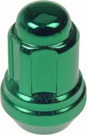 Dorman 711-335F Pack of 16 Green Wheel Nuts and 4 Lock Nuts with Key
