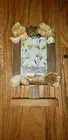 Kentucky Natural Quartz Geode And Wood Picture Frame 4x6