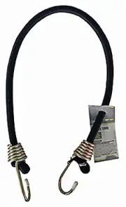 Bungee Cord, Heavy-Duty, Black, 24-In. -MM59