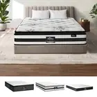 Bedra Queen Mattress 9 Zone Latex Euro Top Cool Gel Foam Luxury Bed Medium Firm