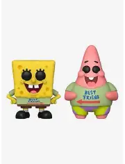 Funko Pop Spongebob & Patrick 2 Pack (Best Friend) Hot Topic Exclusive