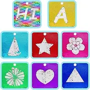 VitalCozy 8 Pieces Sensory Mats Assorted Tactile Sequin Flip Fabric Sensory Tiles Sensory Play Mat Educational Sensory Fabric Sensory Wall Panel for Tactile Play