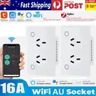 WIFI Socket Smart Home Double GPO Power Point Wall Outlet Switch AU