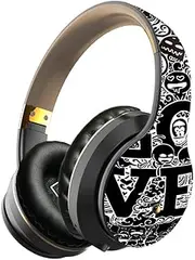 BT 5.0 Wirel Sports Headphones B1 Foldable Adjustable Handsfree Headset 250mAh Rechargeable Battery Wirel Or Wired TF Card Slot USB Charging FM MP3 MP4 Earphones Compat with Andriod iOS PC and Gold