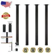 Heavy Duty 29.5 Inch Adjustable Desk Legs - Perfect for DIY Furniture Projects