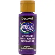 DecoArt Americana Acrylic Paint 2oz-Purple Iris DA-412