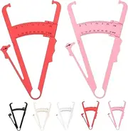 Calipers 5 Pieces Measuring Tool Portable Fat Caliper for Body Measure Device Performance
