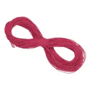 100m Elastic Cord Heavy Stretch String Rope 1mm for Crafting, Rose Red