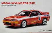AUTOART 1:18 Diecast Car 1992 Bathurst 1000 Winner - Nissan Skyline GTR R32