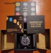 Swatch Omega Moonshine Gold Moons Watch Mission to The Moon Speedmaster S033M102