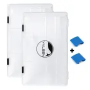 Fishing Tackle Boxes - 3600 3700 Tackle Box Plastic Storage Organizer Box wit...
