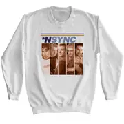 NSYNC Boxes White Adult Sweatshirt CrewneckHoodie sweatshirt