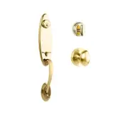 N2lok Loire Door Handle Single Cylinder with Egg Knob Entrance Set Box Pack