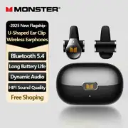 Monster Earphones Wireless Bluetooth Headphones Noise Reduction Sport Earbud