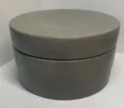 Threshold studio McGee round decorative box ceramic stoneware storage