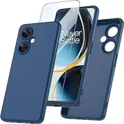 Hensinple for Oneplus Nord N30 5G Case| Shockproof [with Screen Protector] Milit