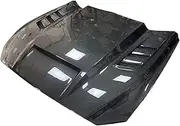 Carbon Fiber Compatible For Mustang 2015-2017 Front Bonnet Engine Hood Vent,Perfect Installation