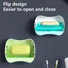 Hanging Soap Dish Punch-free Storing Bathroom Soap Storage Dish Drawer Type