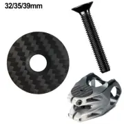 Carbon Fiber Bike Headset Stem Cap Cover Suitable for 28 631 835mm Steerers