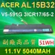 ACER 宏碁 AL15B32 日系電芯 電池 V5-591G-50BAV5-591G-52AL